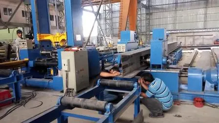 Механическая правильная машина для стальных фланцев двутавровой балки